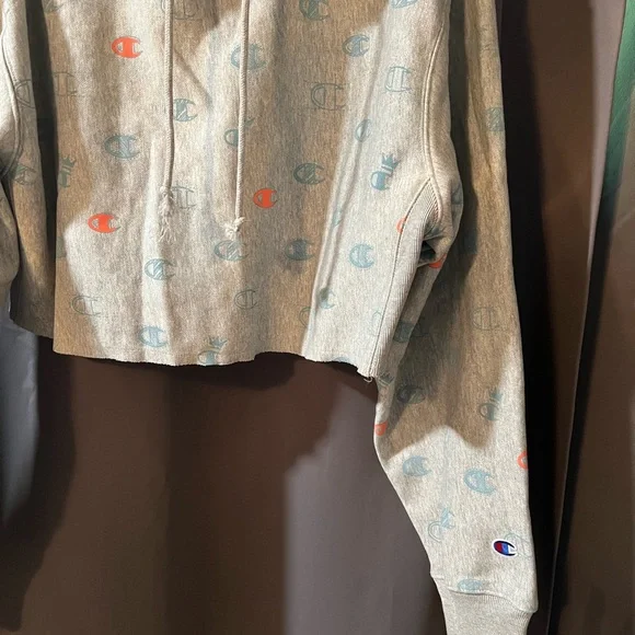 NWOT Champion Cropped Hoodie - Picture 3 of 5